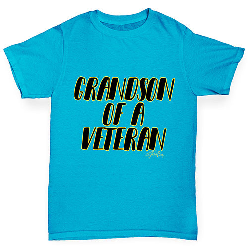 Grandson Of A Veteran Boy's T-Shirt