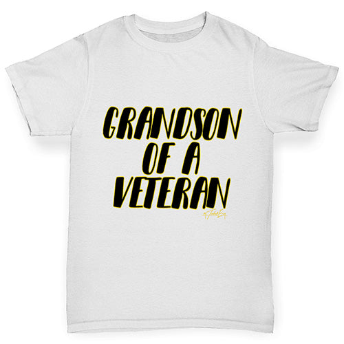 Grandson Of A Veteran Boy's T-Shirt