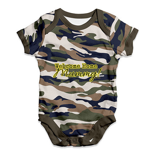 Welcome Home Mummy! Baby Unisex Babygrow Bodysuit Onesies