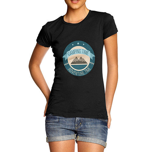 Camping Time Adventure Time Women's T-Shirt 