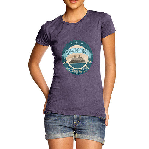 Camping Time Adventure Time Women's T-Shirt 