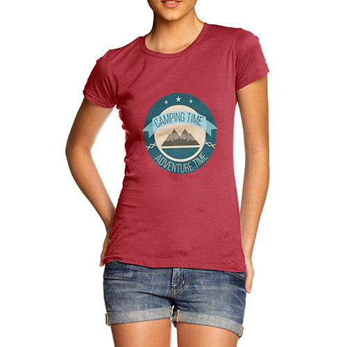 Camping Time Adventure Time Women's T-Shirt 