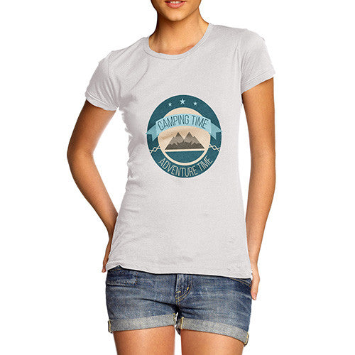 Camping Time Adventure Time Women's T-Shirt 