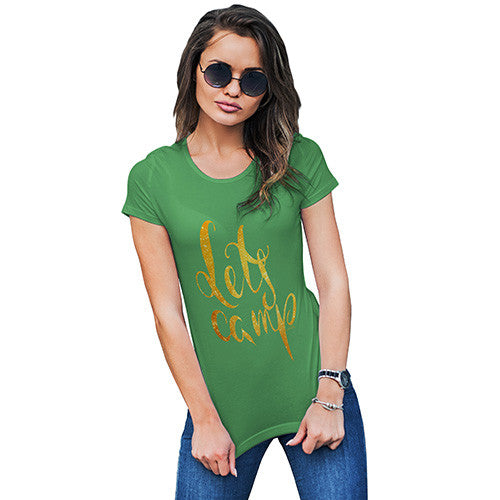 Let's Camp Women's T-Shirt 