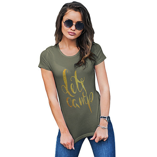 Let's Camp Women's T-Shirt 