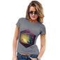 Camping Hexagon Night Time Women's T-Shirt 