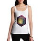 Camping Hexagon Night Time Women's Tank Top