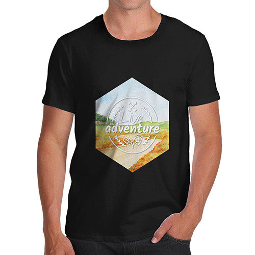 Live Adventure Landscape Men's T-Shirt