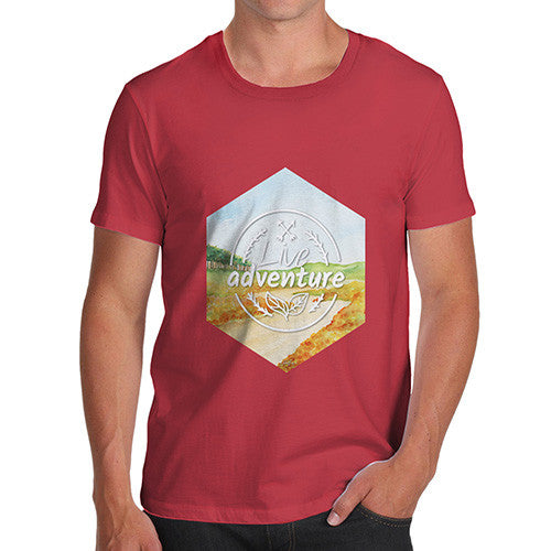 Live Adventure Landscape Men's T-Shirt