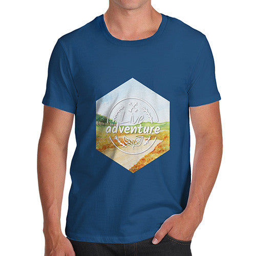 Live Adventure Landscape Men's T-Shirt