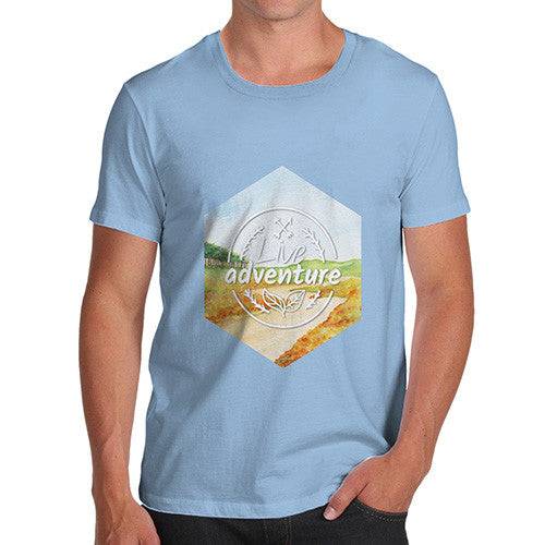 Live Adventure Landscape Men's T-Shirt