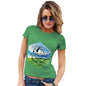 Adventure Begins Mountains Landscape Women's T-Shirt 