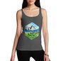 Adventure Begins Mountains Landscape Women's Tank Top