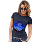 Camping Hexagon Watercolour Women's T-Shirt 