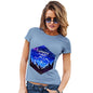 Camping Hexagon Watercolour Women's T-Shirt 