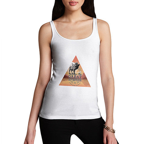 Moose Great Adventure Triangle Women's Tank Top