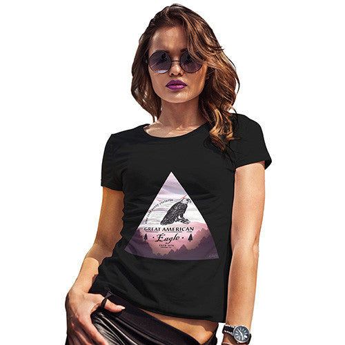 Great American Eagle Landscape Women's T-Shirt 