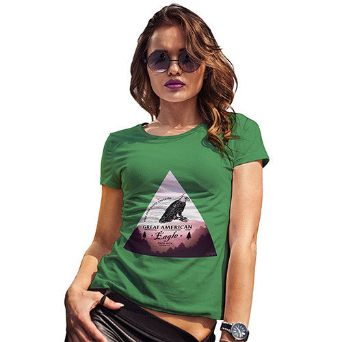 Great American Eagle Landscape Women's T-Shirt 