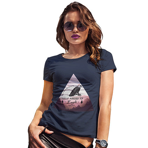 Great American Eagle Landscape Women's T-Shirt 