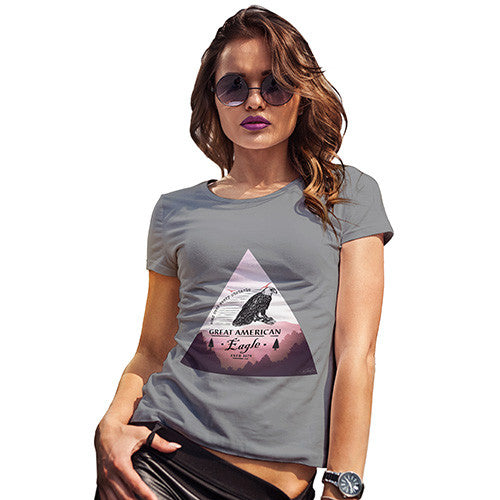 Great American Eagle Landscape Women's T-Shirt 