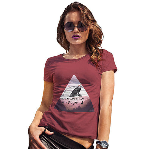 Great American Eagle Landscape Women's T-Shirt 