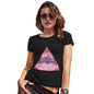 Les Alpes Pink Refuge Triangle Women's T-Shirt 