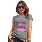 Les Alpes Pink Refuge Triangle Women's T-Shirt 