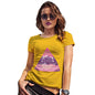 Les Alpes Pink Refuge Triangle Women's T-Shirt 