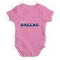 I Love Dallas American Football Baby Unisex Baby Grow Bodysuit