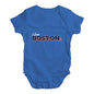 I Love Boston American Football Baby Unisex Baby Grow Bodysuit