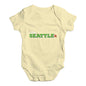 I Love Seattle American Football Baby Unisex Baby Grow Bodysuit