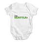 I Love Seattle American Football Baby Unisex Baby Grow Bodysuit