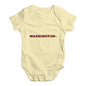 I Love Washington American Football Baby Unisex Baby Grow Bodysuit