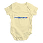 I Love Pittsburgh American Football Baby Unisex Baby Grow Bodysuit