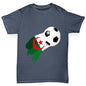 Algeria Football Flag Paint Splat Boy's T-Shirt