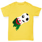 Algeria Football Flag Paint Splat Boy's T-Shirt