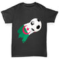 Algeria Football Flag Paint Splat Girl's T-Shirt 