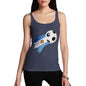 Argentina Football Flag Paint Splat Women's Tank Top