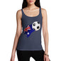 Australia Football Flag Paint Splat Women's Tank Top