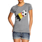 Belgium Football Flag Paint Splat Women's T-Shirt 