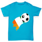 Ivory Coast Football Flag Paint Splat Boy's T-Shirt