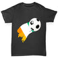 Ivory Coast Football Flag Paint Splat Boy's T-Shirt