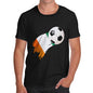 Ivory Coast Football Flag Paint Splat Men's T-Shirt