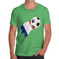 France Football Flag Paint Splat Men's T-Shirt