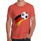 Germany Football Flag Paint Splat Men's T-Shirt