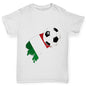 Italy Football Flag Paint Splat Boy's T-Shirt