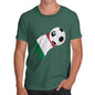 Italy Football Flag Paint Splat Men's T-Shirt