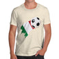 Italy Football Flag Paint Splat Men's T-Shirt