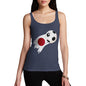 Japan Football Flag Paint Splat Women's Tank Top