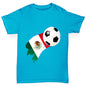 Mexico Football Flag Paint Splat Boy's T-Shirt